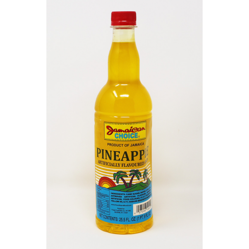 JAMAICAN CHOICE PINEAPPLE SYRUP