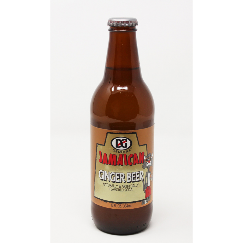 D&G GINGER BEER SODA [BROWN BOTTLE]
